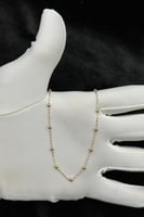 عقد كور ذهب صافي ايطالي عيار 18 وزن 1.7 جرام