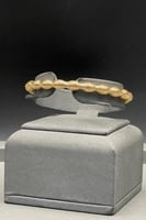 اسوارة قماش ذهب صافي ايطالي عيار 18 وزن من 2.3 جرا...