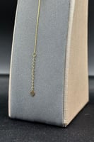 اسوارة قلبين ذهب صافي عيار 18 وزن 0.9 جرام