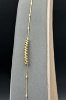 اسوارة ذهب صافي عيار 18 وزن 4.4 جرام