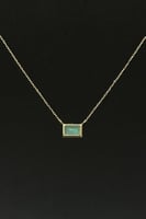 عقد الماس وزن الذهب : 0.76 جرام وزن الألماس : 0.00...