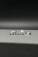 دبله توينز ذهب تصميم الماس انيق لأطلالة رائعة