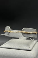 اسوارة قماش ذهب صافي ايطالي عيار 18 وزن من 1.6 الى...