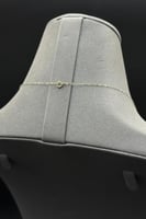 عقد ذهب ناعم عيار 18 دورين وزن 1 جرام