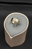 دبلة ثلاثة اشواط ذهب صافي ايطالي عيار 18 وزن من 1....