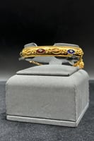 اسوارة ذهب تصميم هندي عيار 21 وزن 9.2 جرام