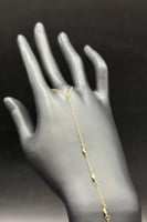 كف دمعة ذهب عيار 21 وزن 1.2 جرام