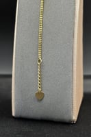 اسوارة سلم ذهب صافي ايطالي عيار 18 وزن 5.6 جرام