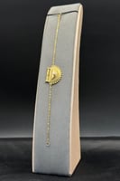 اسوارة براشي ذهب بحريني عيار 21 وزن من 1.7 الى 1.8...