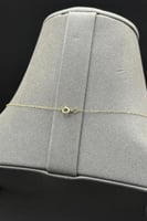 شوكر وردة ذهب تصميم الماس عيار 18 وزن 1.5 جرام