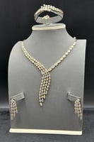 طقم ذهب للعروس عيار 18 ليلة العمر وزن 26.8 جرام