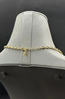 عقد متعددة الاشكال ذهب ايطالي عيار 18 وزن 10.35 جر...