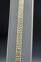 اسوارة ذهب ايطالي عيار 18 وزن 16.4 جرام