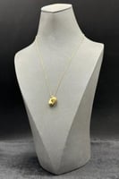 عقد بوتيقا ذهب صافي عيار 18 وزن 3 جرام