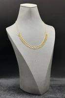 عقد ذهب صافي عيار 21 وزن من 4 الى 4.1 جرام