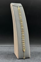 اسوارة ذهب صافي ايطالي عيار 18 وزن 7.45 جرام