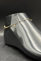 خلخال كور ذهب صافي عيار 18 وزن 2.2 جرام