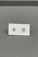 حلق طبي وردة ذهب صافي عيار 18