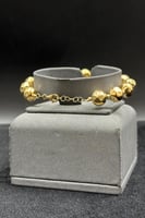 اسوارة كور ذهب صافي ايطالي عيار 18 وزن 19.9 جرام