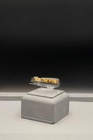 اسوارة مع خاتم ذهب تصميم الماس عيار 21 الوزن 17.3