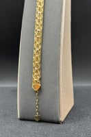 اسوارة ذهب صافي ايطالي عيار 18 وزن 9.4 جرام