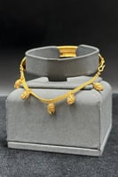 اسوارة ذهب تصميم هندي عيار 21 وزن 9.2 جرام