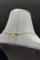 عقد السلحفاة ذهب ملون ايطالي عيار 18 وزن 8.1 جرام