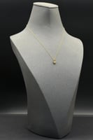 عقد الماس وزن الذهب : 0.47 جرام وزن الألماس : 0.04...