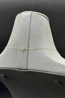 عقد V ذهب تصميم الماس عيار 18 وزن من 0.7 الى 0.8 ج...