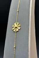 اسوارة رموش ذهب عيار 21 وزن من 1.3 الى 1.4 جرام