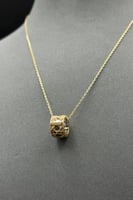 عقد ذهب صافي عيار 18 وزن 4.6 جرام