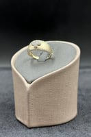 خاتم وردة ذهب تصميم الماس عيار 18 وزن من 2.6 الى 2...