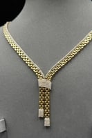 طقم ذهب للعروس عيار 18 ربطة الهيبة وزن 25.3 جرام