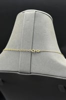 عقد دورين مجدول ذهب صافي ايطالي عيار 18 وزن من 4 ا...