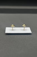 حلق طبي ذهب صافي عيار 18