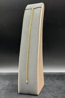 اسوارة جنزير ذهب صافي عيار 18 وزن 1.8 جرام