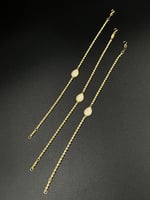 اسواره دمعة مجدول عيار 18 وزن من 2 الى 2.1 جرام