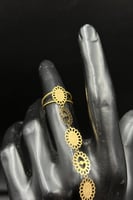 كف ذهب صافي عيار 21 وزن 6.1 جرام