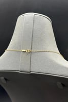 عقد ذهب عيار 21 بتصميم كور وزن من 3.6 الى 3.8 جرام