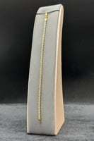 اسوارة كور ذهب ابيض واصفر عيار 18 وزن 6.2 جرام