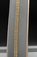 اسوارة كور ذهب صافي ملون عيار 18 وزن 12.9 جرام