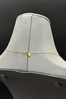 عقد بوتيقا ذهب صافي عيار 18 وزن 3 جرام