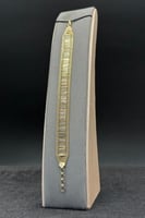 اسوارة ذهب صافي ايطالي عيار 18 وزن 8.2 جرام