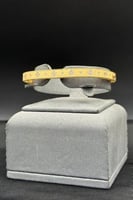 اسوارة وردة ذهب تصميم الماس عيار 18 وزن 16 جرام