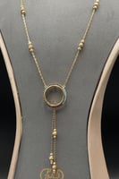 شال برواز جنيه ذهب تصميم الماس عيار 21 وزن 16.32 ج...