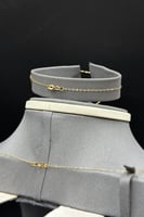 طقم فراشة ذهب صافي عيار 21 وزن 1.4 جرام