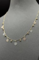 عقد ذهب صافي ايطالي عيار 18 وزن 2.2 جرام