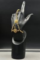 كف قلوب ذهب صافي عيار 21 وزن 12.2 جرام