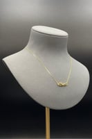 عقد تايجر ذهب تصميم الماس عيار 21 وزن 2.3 جرام