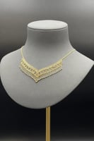 عقد كرات ذهب صافي ايطالي